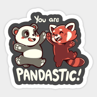 You are Pandastic Sticker